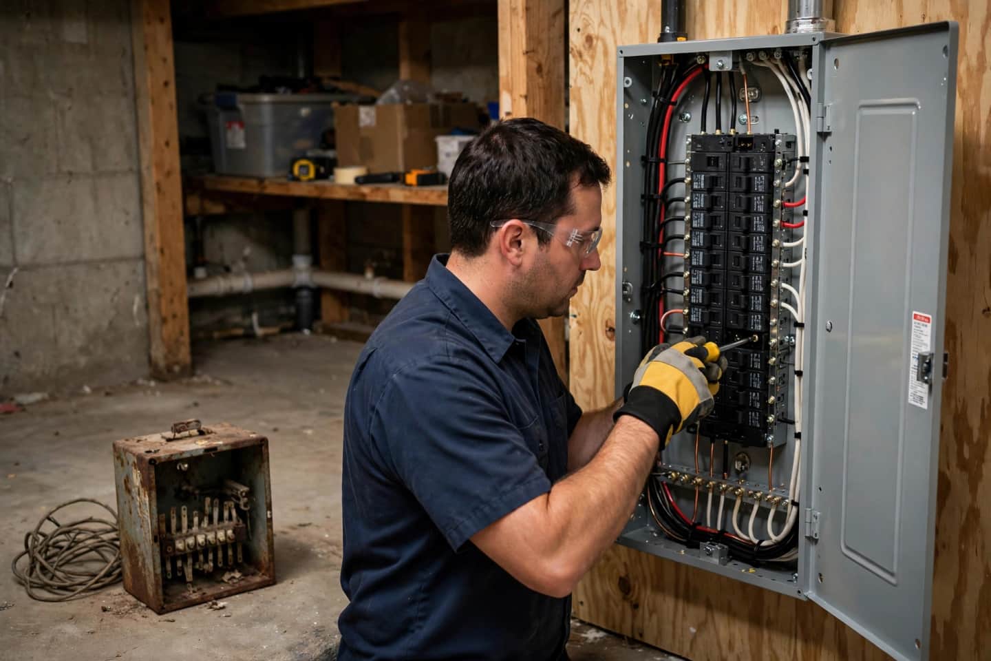 Electrical Panel Upgrade illustration